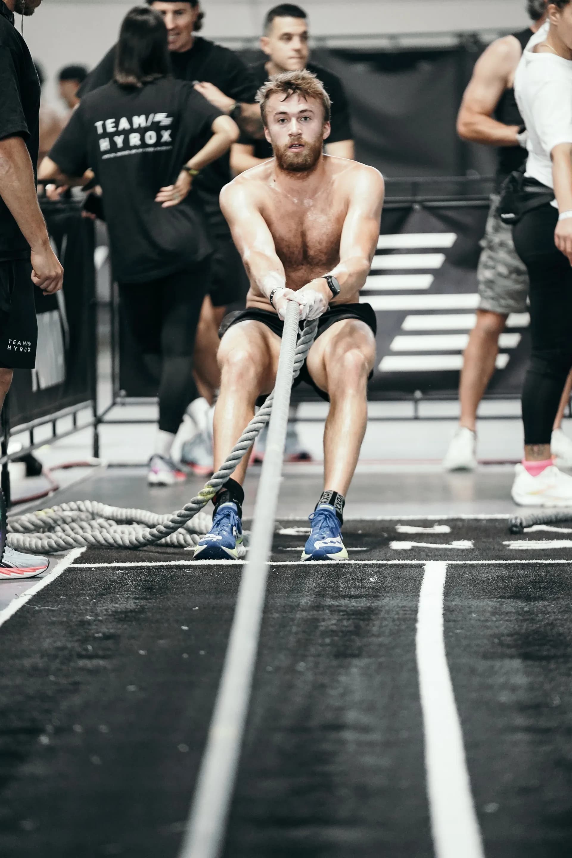 Richard Hynek at a HYROX race