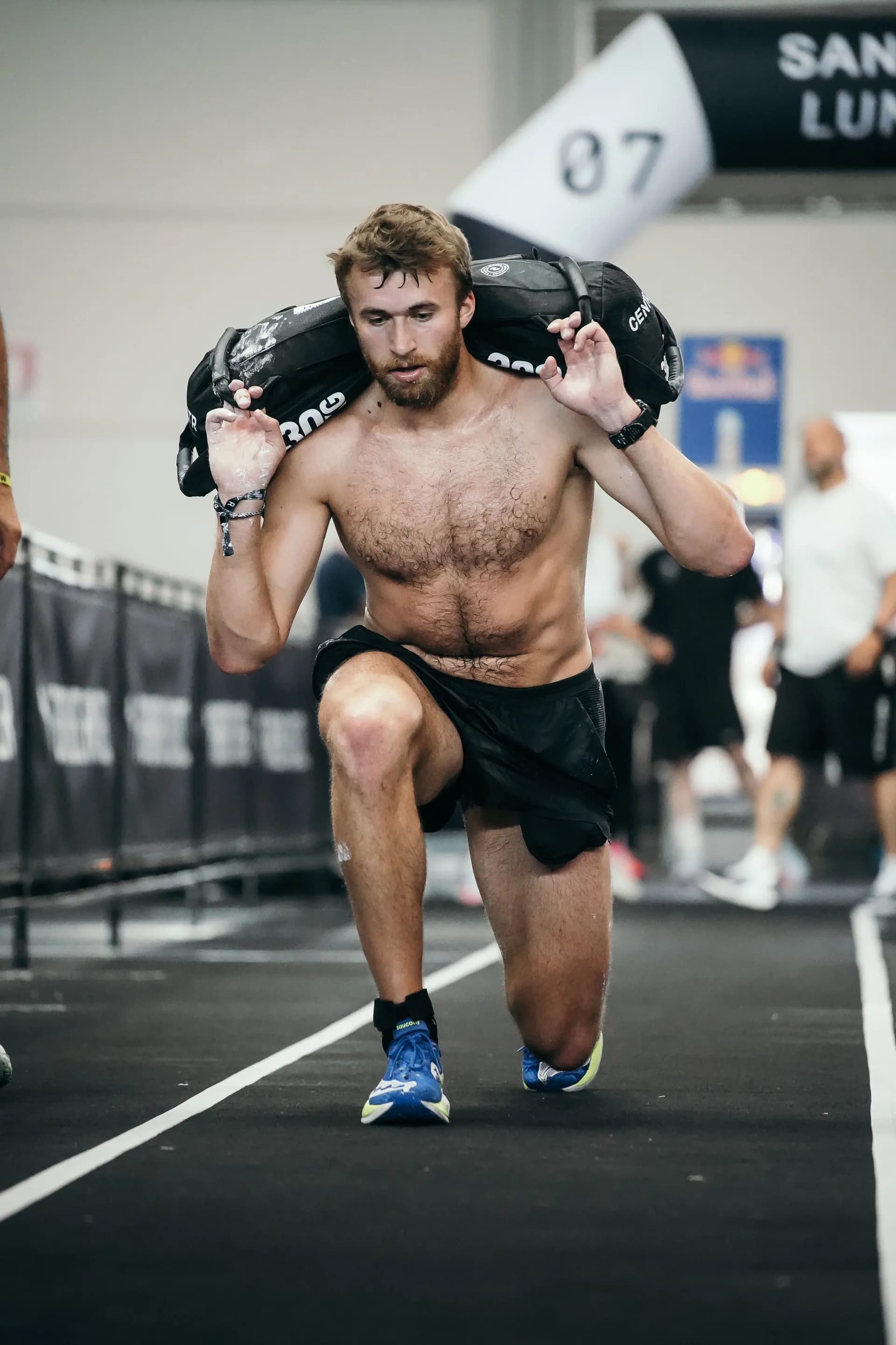 Richard Hynek at a HYROX race